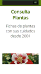 Mobile Screenshot of consultaplantas.com
